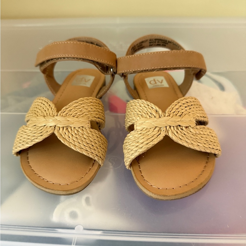 DV by Dolce Vita Kids Brown and Tan Sandals